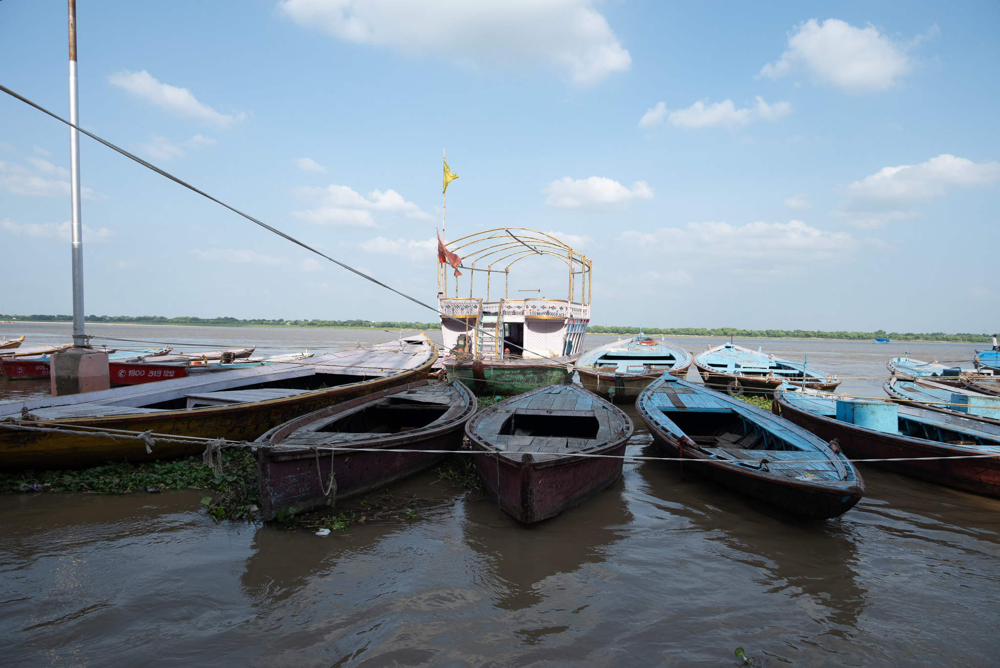 バラナシ・ガンガーのボート