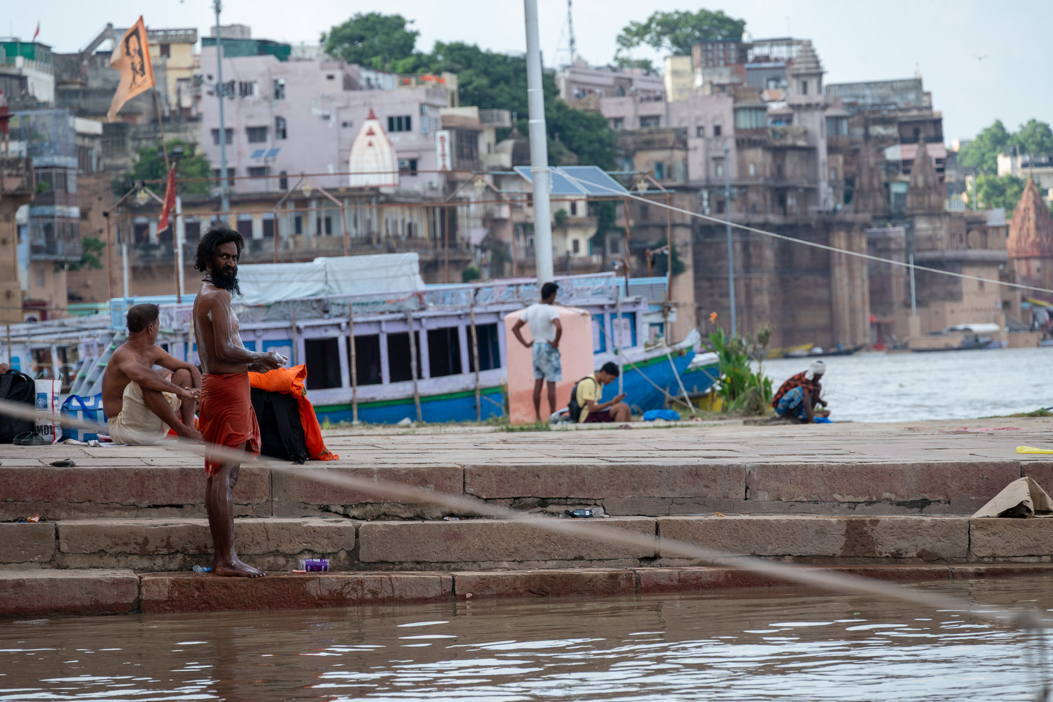 バラナシ・ガートの風景